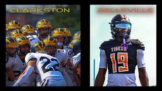 the BEST plays from 1 Belleville vs an underrated Clarkston team [upl. by Nelle]