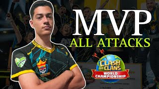 pCastro Clash of Clans World Championship All Attacks compilation [upl. by Nodababus]