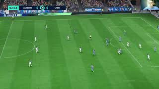 AJ Auxerre My reactions and comments gameplay EA Sports FC 24 [upl. by Ramon]