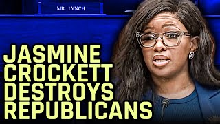 Jasmine Crockett OBLITERATES Republicans During Amazing Hearing [upl. by Avlis]