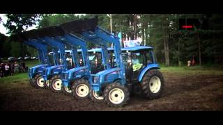 LS Mtron Plus 100 tractor dance [upl. by Aztirak]