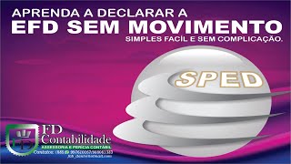 COMO ENVIAR A EFD CONTRIBUIÇÕES SEM MOVIMENTO [upl. by Gusta]