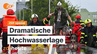 Hochwasser in Europa  Dauerregen und steigende Pegelstände I ZDF spezial [upl. by Hteb]