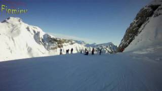 Skiing in Marmolada  La Bellunese  Marmolada Malga Ciapela [upl. by Giglio76]