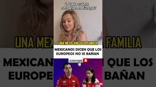 EUROPEOS NO SE BAÑAN Y MEXICANOS SE SORPRENDEN europe youtubeshorts video [upl. by Ahseem]