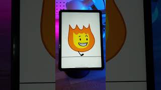 How to Animate a BFDI Walk Cycle 🔥😆flipaclip bfdi walkcycle [upl. by Noterb343]