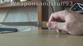 Opinel Effilé 12 Knife review Opinel no 12 [upl. by Massiw]