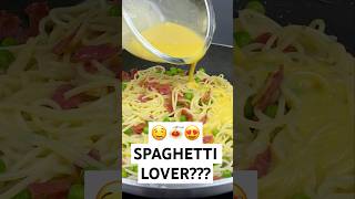 Spaghetti Carbonara ASMR greeneliteasmr asmr shorts [upl. by Riada]