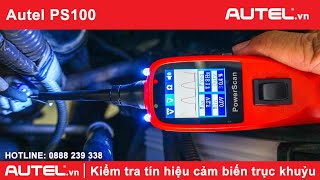 Autel PS100 đo xung tín hiệu cảm biến trục khuỷu xe Toyota Innova  Autelvn [upl. by Innaig680]