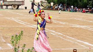 Tagore Public School Dance Performance Khadi Khadi Kyu Hale on KhoKho Cluster Games NJ Records [upl. by Backler455]