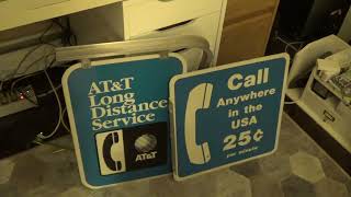 Vintage ATampT Payphone Signs [upl. by Perri520]