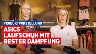 Die AsicsLaufschuhe mit der besten Dämpfung Das sind sie  Produktvorstellung [upl. by Ceil909]