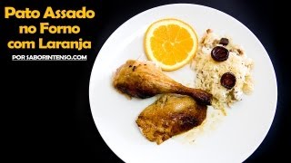 Pato Assado no Forno com Laranja [upl. by Navada]