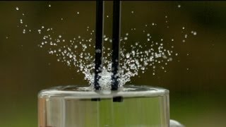 Tuning Fork at 1600fps  The Slow Mo Guys [upl. by Lamiv]