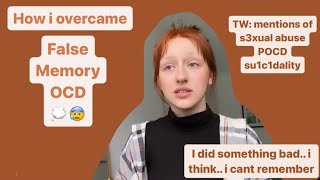 False Memory Real Event OCD A life changing therapy session helped me overcome it [upl. by Airuam513]