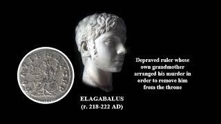 Elagabalus Roman Denarius and some history about the emperor ancientcoins romanhistory [upl. by Nnylear393]