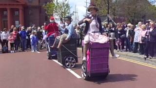 Mersey River Festival Trolley Grannys Liverpool 752015 [upl. by Enilehcim]