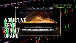 XLN AUDIO Addictive keys Studio Grand Preset [upl. by Nonna]