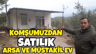 KOMŞUMUZ KÖYÜMÜZDEKİ ARSASINI VE MÜSTAKİL EVİNİ SATIYOR  MUĞLA SATILIK ARAZİ  ŞEHİRDEN KÖYE GÖÇ [upl. by Eardnaed858]