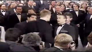 JeanClaude Van Damme vs Dolph Lundgren Cannes 1992 [upl. by Rosse]