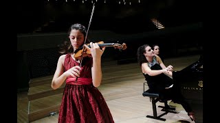 María Dueñas Violine  Kiveli Dörken Klavier  Maurice Ravel Tzigane  Elbphilharmonie Hamburg [upl. by Servais]