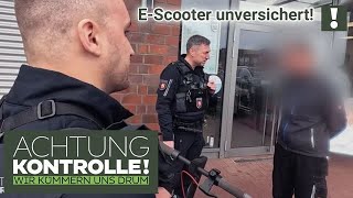 STRAFTAT 🛴 Fahrt mit unversichertem EScooter wird TEUER  Achtung Kontrolle [upl. by Helve]