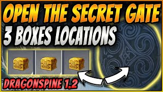 FIND amp OPEN THE SECRET DRAGONSPINE DOOR  Lux Chest  Tablet  ALL 3 Box Locations  Genshin Impact [upl. by Ayhdnas]