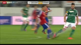 FC StGallen vs FC Basel 21  04102014  Highlights [upl. by Joana]