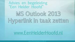 Outlook Hyperlink in taak maken [upl. by Cointon]