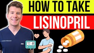 Doctor explains HOW TO USE LISINOPRIL aka Prinivil  Zestril including doses and side effects [upl. by Fields671]