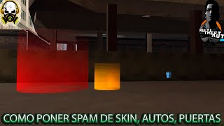 MTASA  COMO PONER SPAM DE AUTO PUERTA SKIN EN TU SERVER DE MTA [upl. by Klingel64]