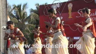 Prayer Dance  Srusti Kartha by Sandesha Students [upl. by Sachiko]