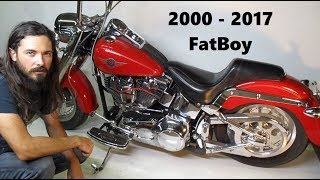 3 hole oil change Harley Davidson FATBOY 2000  2017 Engine Primary Transmission Fluid service [upl. by Nahtanaoj770]