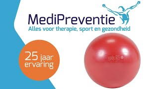 Gymnic fitness bal oppompen  Zitbal  Gymbal  Oefenbal  Fitness bal  MediPreventie [upl. by Eva]