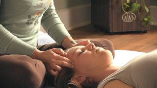 Face Massage Therapy Techniques How to Give a Relaxing Head Massage Jen Hilman Austin [upl. by Mairym]