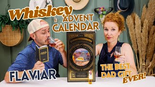 FLAVIAR Whiskey Advent 2023 Unboxing  The Amber Kingdom  Our 1st Advent Calendar of 2023 [upl. by Trudie]