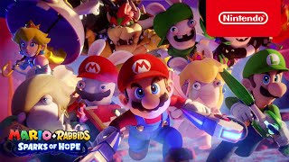 Mario  Rabbids Sparks of Hope  Cinematic Launch Trailer  Nintendo Switch [upl. by Suirradal]