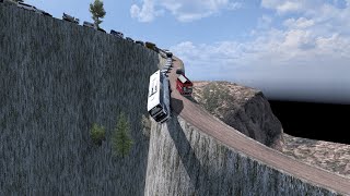 Most dangerous road in the world eps50  Euro Truck Simulator 2 HD2K [upl. by Farrison219]