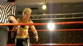 pro wrestling eve  alpha female vs janey b [upl. by Eanehs607]