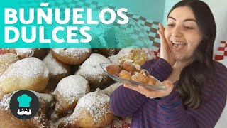 Cómo hacer BUÑUELOS de VIENTO caseros 😍  ¡Fáciles y rápidos [upl. by Hyacintha]