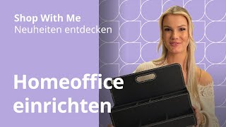 Homeoffice einrichten  Shop With Me – IKEA Neuheiten entdecken mit Cindy Jane [upl. by Matthias]