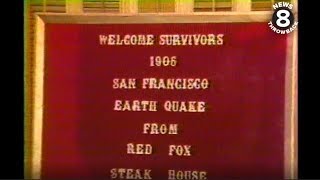 1906 San Francisco earthquake survivors reunite in San Diego 1978 [upl. by Obnukotalo]