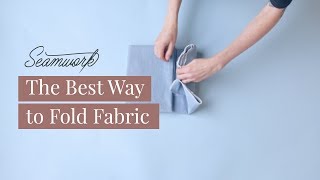 Snippets The Best Way to Fold Fabric [upl. by Gere901]