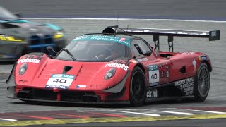 Pagani Zonda GR V12 RAW Sound Rundstreckentrophy 2023 [upl. by Ewold]