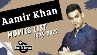 Aamir Khan  Movies List 19732022 [upl. by Oflodor]