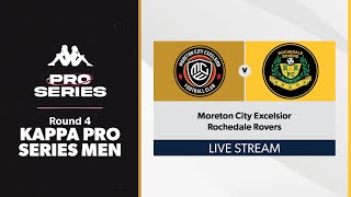 Kappa Pro Series Men Round 4  Moreton City Excelsior vs Rochedale Rovers [upl. by Dyolf884]