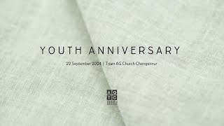 🔴 AG Town Church Chengannur 22 Sept 2024  AGTC Chengannur  Youth Anniversary Live [upl. by Lebyram]