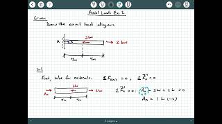 Axial Loads Example 2 [upl. by Orola565]