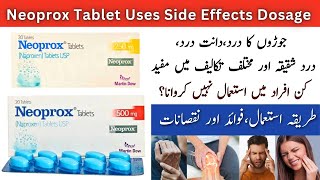 Neoprox Tablet Uses In Urdu  Neoprox Tablet 500mg  Neoprox 250mg [upl. by Toffic]