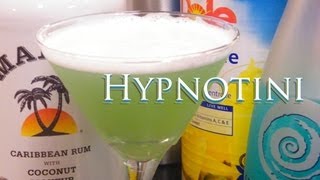 Hypnotini Recipe aka Hypnotic Martini or Hpnotiq Martini  theFNDCcom [upl. by Gemperle]